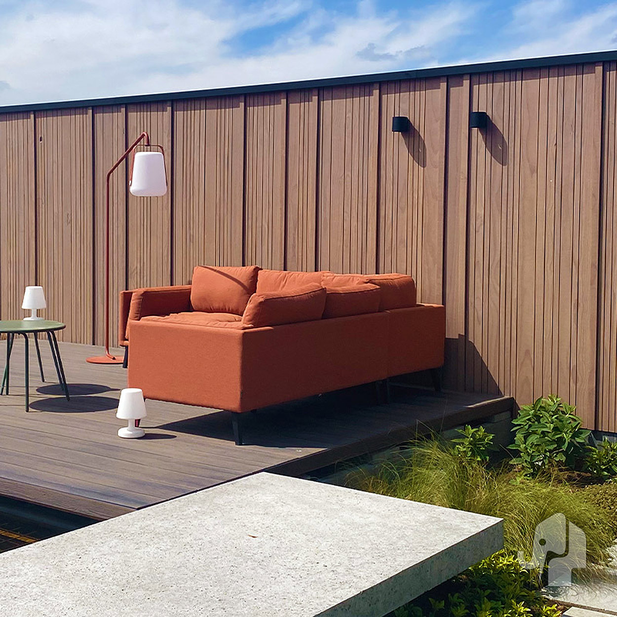 Eva-Last Composiet Gevelbekleding Natural Cedar Stripes S
